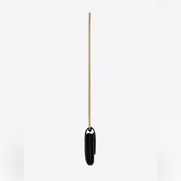 COPY - CLASSIC CASSANDRE CHAIN WALLET IN GRAIN DE POUDRE LEATHER - Picture 4 of 4